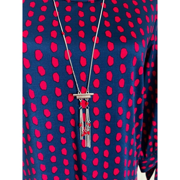 Womens Mudpie Dress with a new necklace set - Picture 2 of 7